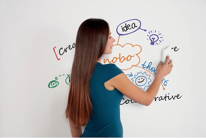 Actual product image Nobo Blackboard wiper microfiber