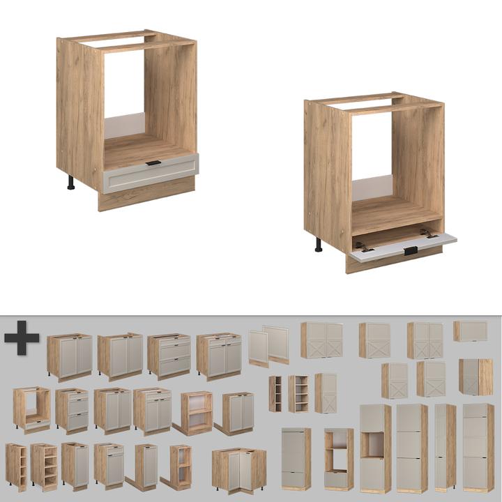 Produktbild Vicco Herdumbauschrank Fame-Line (60 x 51.60 x 82 cm)