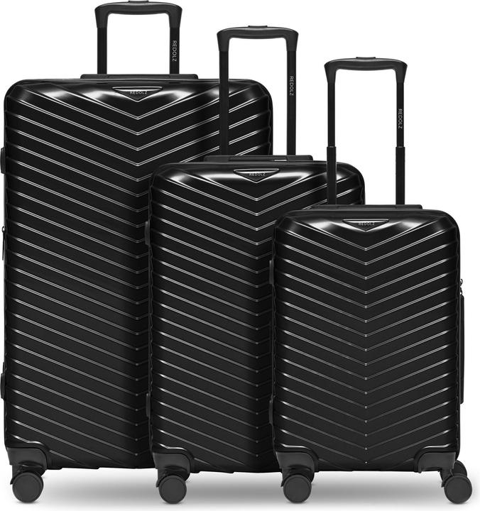 Actual product image Redolz Essentials 18 4-wheel suitcase set 3-piece with stretch fold (226 l, XL (from 140l))