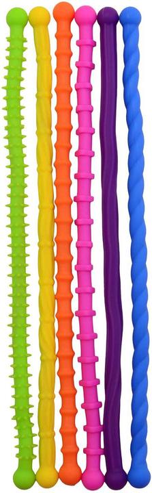 Johntoy 6 Twister-Worms-Fidget in Geschenkbox