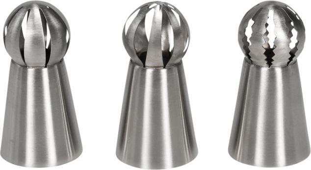 Patisse Dekorationsspitzen Russisch Set/3 (Spritztüllen)