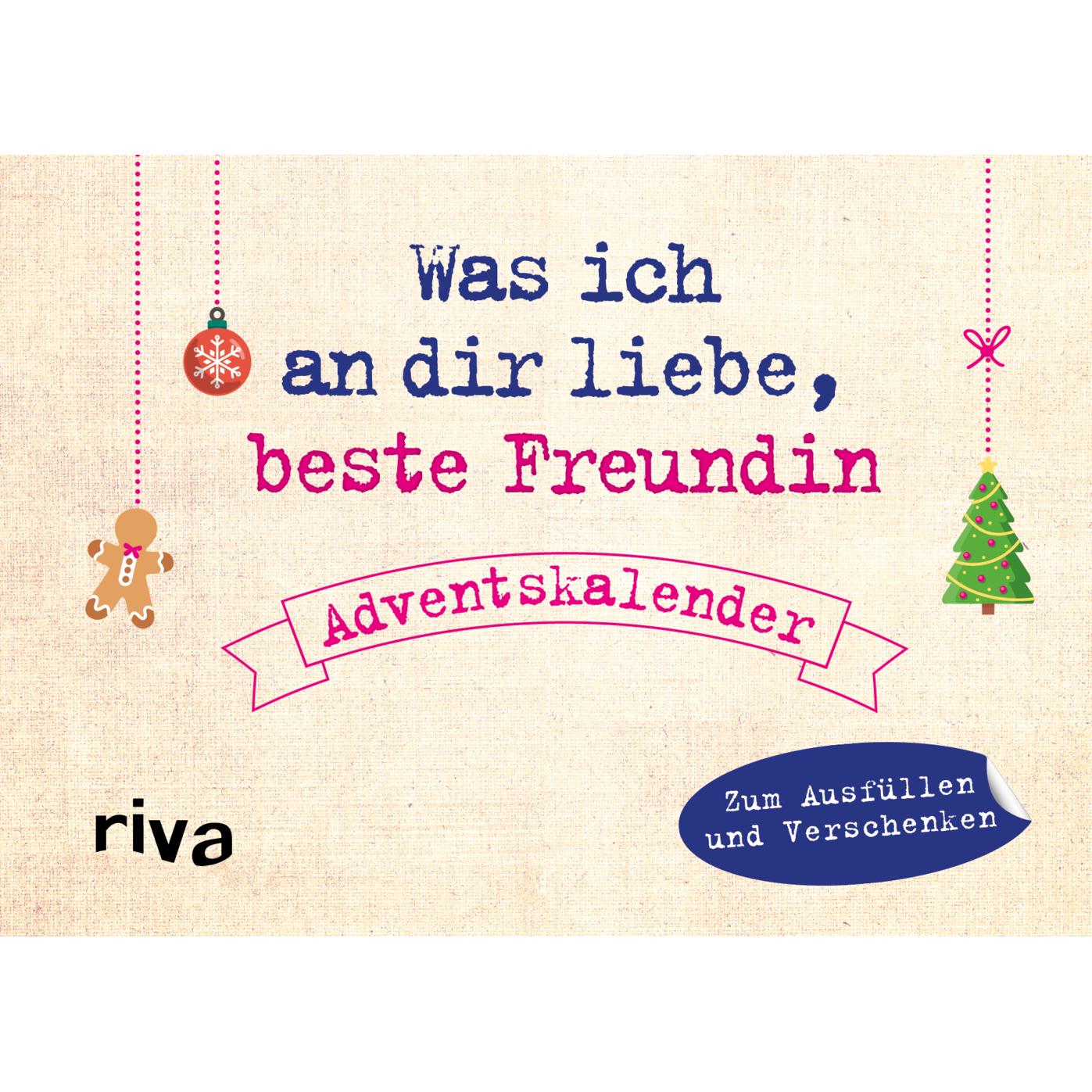 Riva Was ich an dir liebe, beste Freundin – Adventskalender
