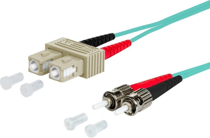 Metz Connect 151J1EOAO50E Duplexkabel SC/ST 50.0 OM3 5m (CAT3, 5 m)