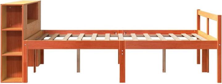 Image du produit vidaXL Bett mit Regal (140 x 200 cm)