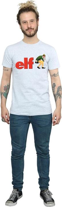 Actual product image Elf Mens Crouching Logo T-Shirt (S)