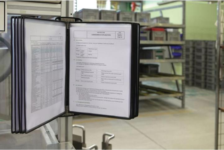 Produktbild Tarifold Wandelement A4 10Tafel magn.