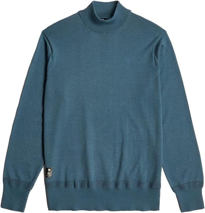 Produktbild G-Star Premium Core Mock Knit mit originellem Look und bequemer Passform (S)