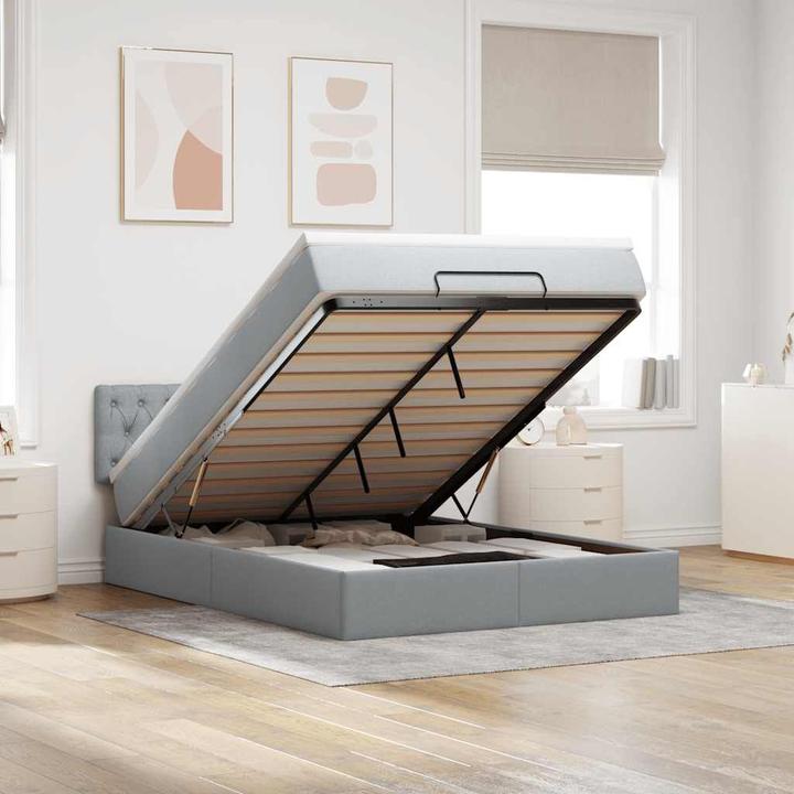 Produktbild vidaXL Ottoman-Bett (140 x 200 cm)