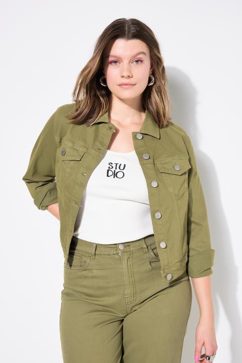 Image du produit Studio Untold Veste en jean 4 poches, tissu sergé, coupe Regular (58)