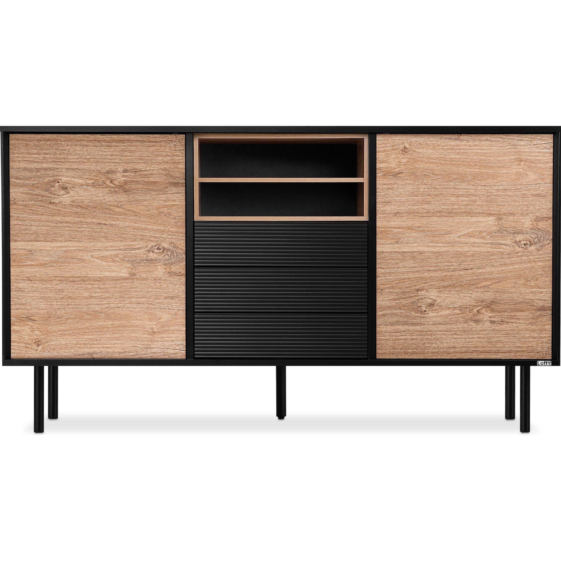 Thumbnail - Konsimo, Kommode + Sideboard, Lofty (151.5 x 83.5 x 41 cm)