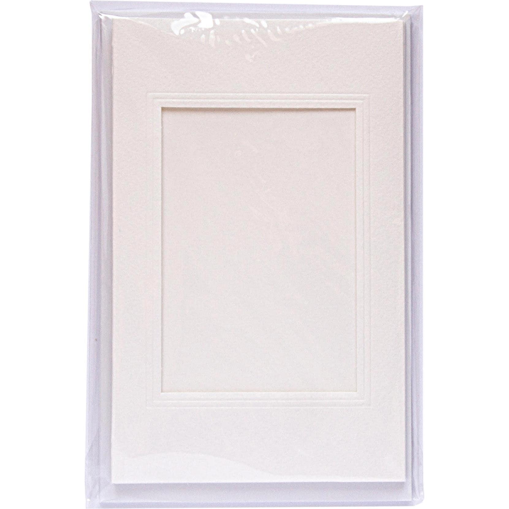 Folia, Bastelpapier, Passepartouts-Karten (220 g/m², 3 x)