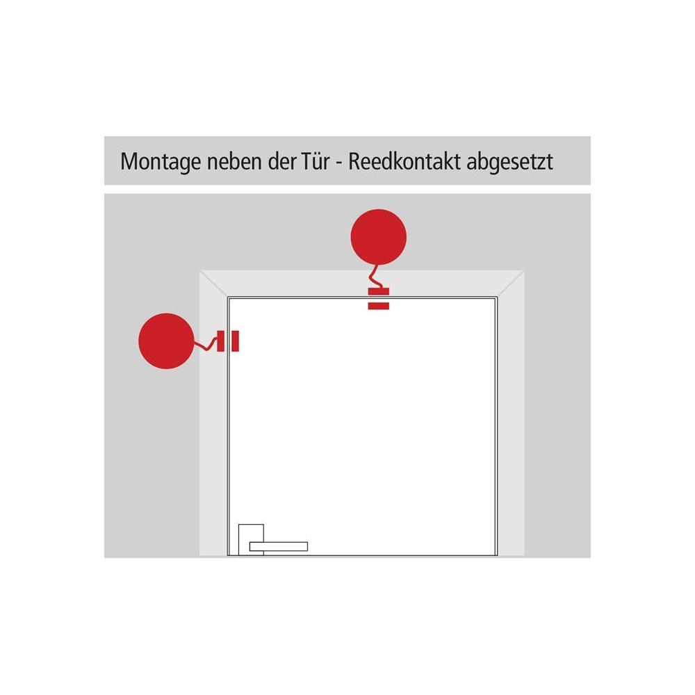 Thumbnail - GFS, Einbruchschutz + Alarmanlage, Überwachungsgerät Dexcon ohne Voralarm Überwachung von Türen und Fenstern Kunststoff ...
