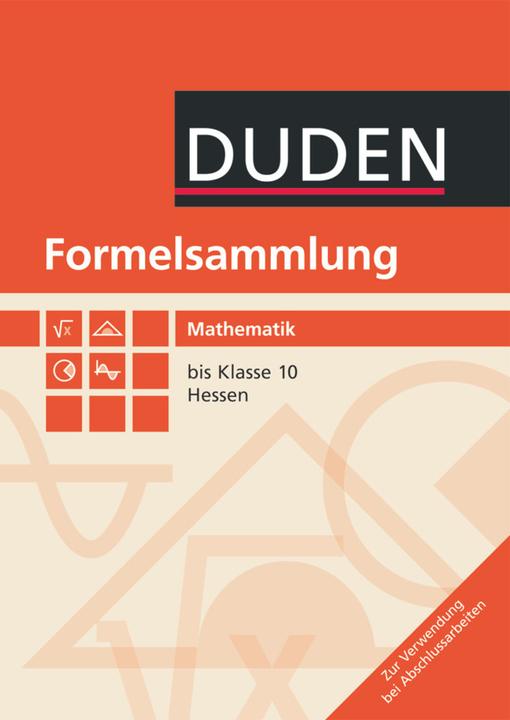 Immagine prodotto Formelsammlung bis 10. Schuljahr. Mathematik. HE (Tedesco, 2010)