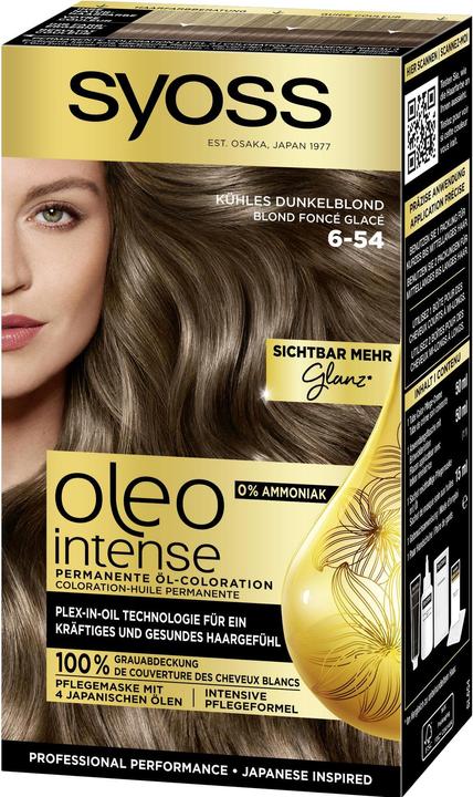 Actual product image Syoss Oleo Intense (6-54 Cool Dark Blonde)