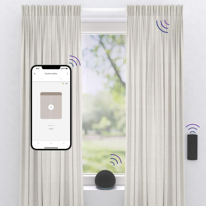 Produktbild Motionblinds Smart Curtain Rail Central opening 160cm