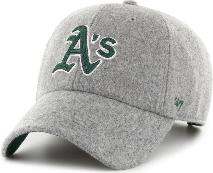 47 Brand Curved Strapback Cap - MELTON Oakland Athletics