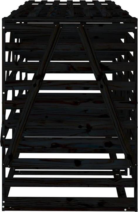 Actual product image vidaXL Mülltonnenbox für 3 Tonnen