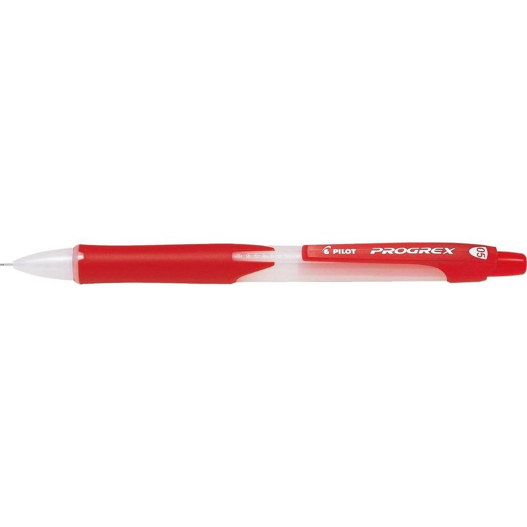 Pilot, Bleistift, Feinminenstift Progrex 0.5 rot (0.50 mm, HB, 1 x)