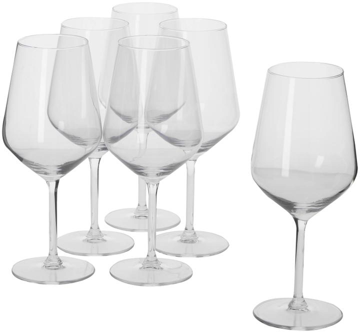 Actual product image alpina Red wine goblet set of 6 53cl (53 cl, 6 Glasses, Red wine glasses)