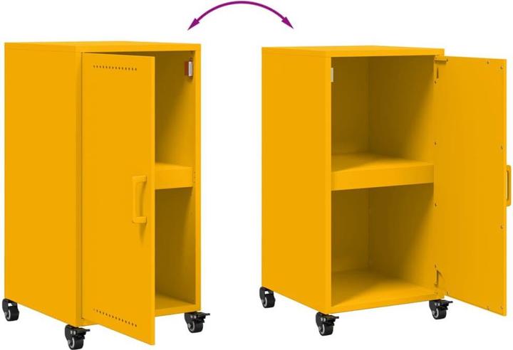 Produktbild vidaXL Sideboard Kaltgewalzter (36 x 39 x 72 cm)