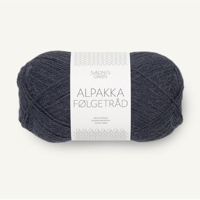 Thumbnail - Sandnes Garn Alpakka Følgetråd (Alpakka Beilaufgarn), Garn + Wolle, Grau