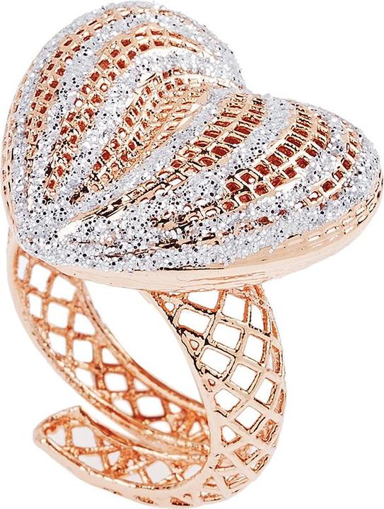 Produktbild Ottaviani Bronze ring with silver glitter (18)