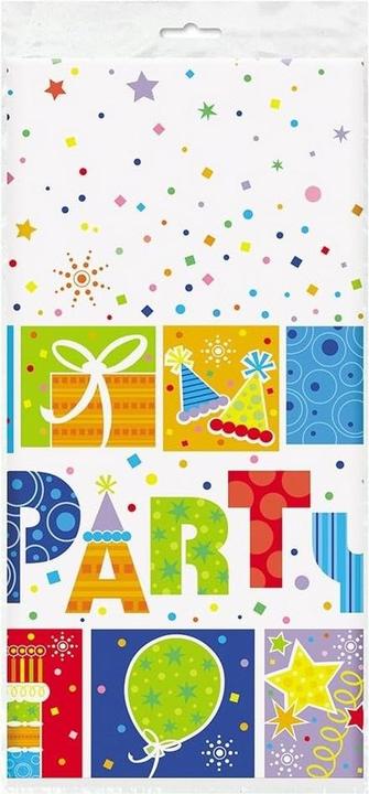 Generic Icons Birthday Party Table Cover