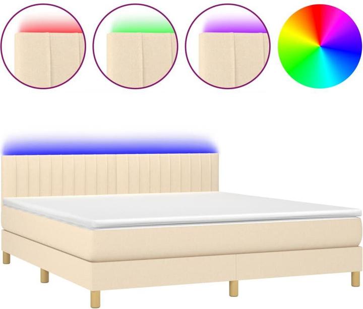 Produktbild vidaXL Boxspringbett (180 x 200 cm)