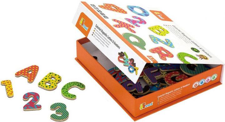 Immagine prodotto Viga Toys Lettere magnetiche (77 x)