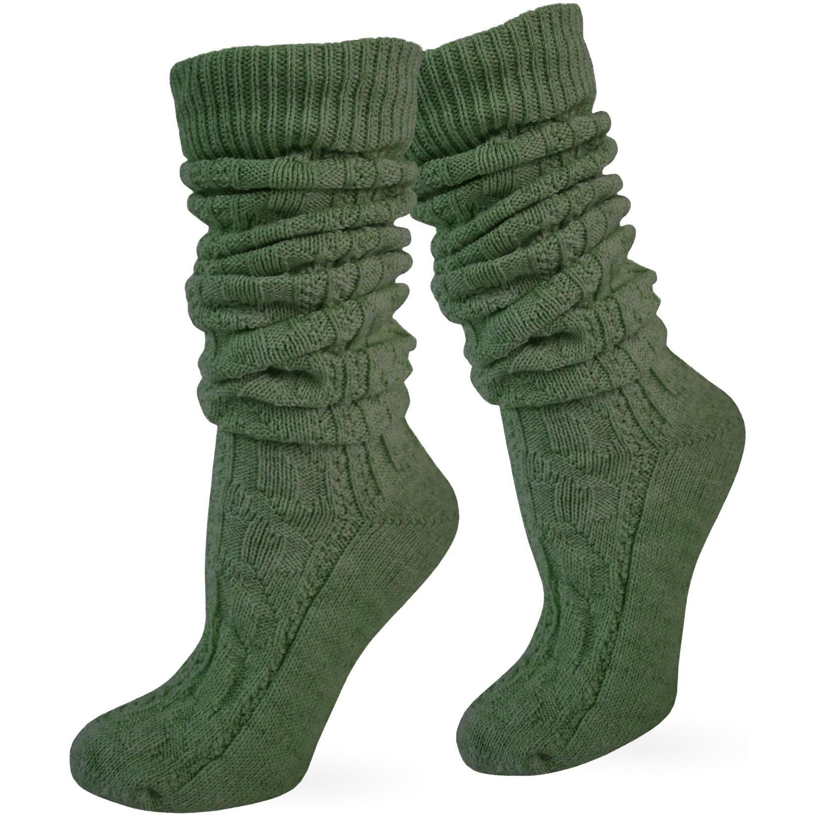 Thumbnail - Normani, Herren, Socken, Trachten-Kniestrümpfe, Grün, (Einzelpack, 47 - 50)