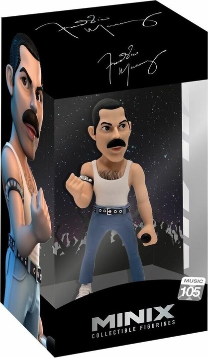 Actual product image Minix QUEEN - Freddie Mercury - Figurine 12cm