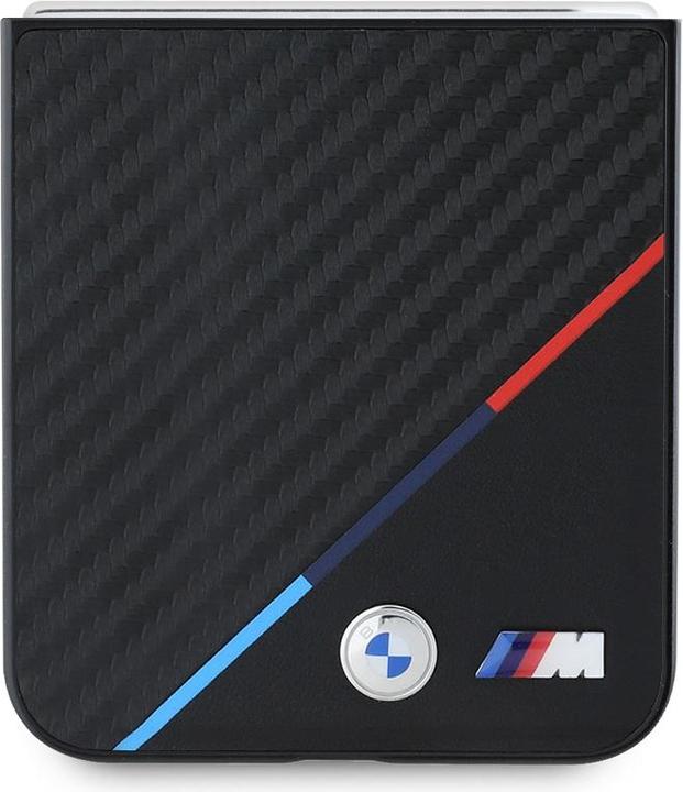 Produktbild BMW BMHCZF623PUDTK Z Flip6 F741 czarny/black hardcase Carbon Tricolor (Samsung Galaxy Z Flip6)