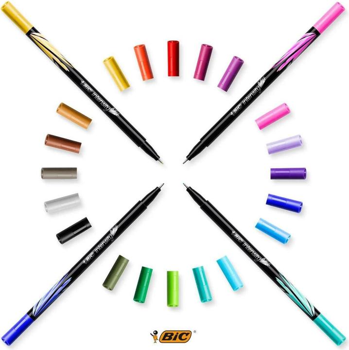 Productafbeelding Bic INTENSITEIT FIJN - fijne pen (Veelkleurig, 20 x)