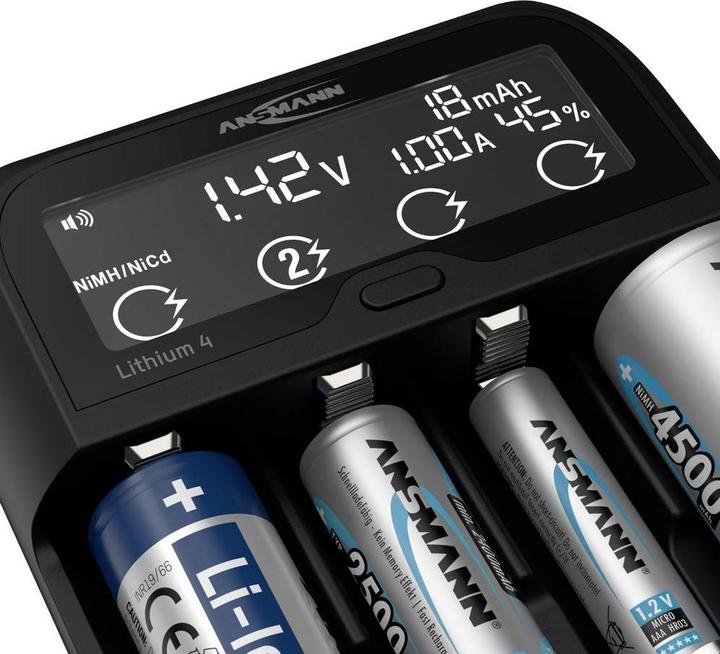 Actual product image Ansmann Charger incl. 8 Digital NiMH Battery Mignon 2650mAh (8 pcs., AA, 2650 mAh, Battery + charger)