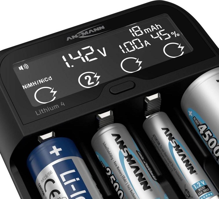 Actual product image Ansmann Charger incl. 8 Digital NiMH Battery Mignon 2650mAh (AA, 2650 mAh, Battery + charger)