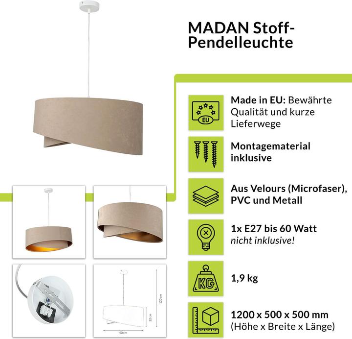 Produktbild Licht-Erlebnisse Abby (E27)