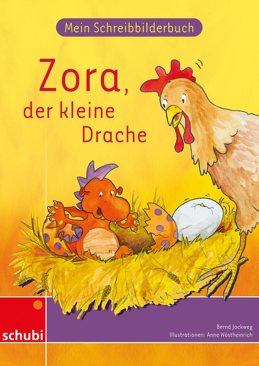 Produktbild Mein Schreibbilderbuch: Zora, der kleine Drache (Deutsch, Bernd Jockweg, 2008)