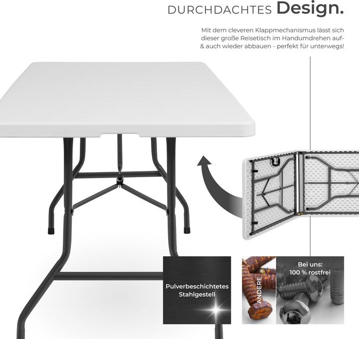 Image du produit tectake Table pliante
