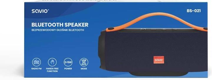 Actual product image Savio BS-021 Portable Speaker Stereo Portable Speaker (7 h)