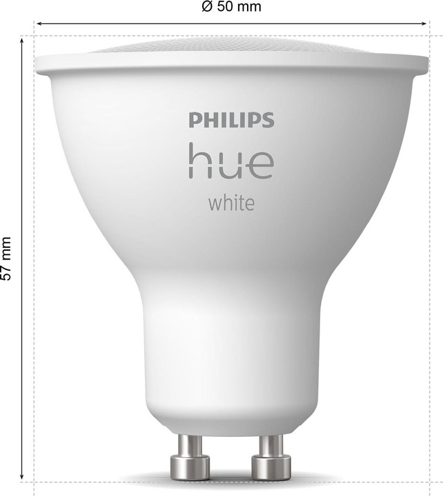 Produktbild Philips Hue 4.2W GU10 1P (GU10, 4.20 W, 400 lm, 1 x, E)