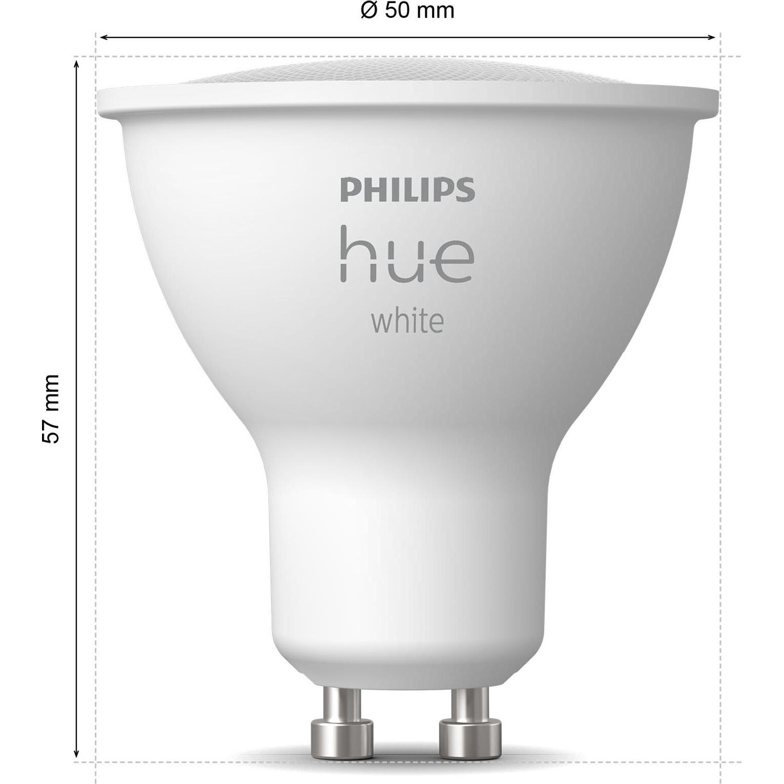 Thumbnail - Philips Hue, Leuchtmittel, 4.2W GU10 1P (GU10, 4.20 W, 400 lm, 1 x, E)