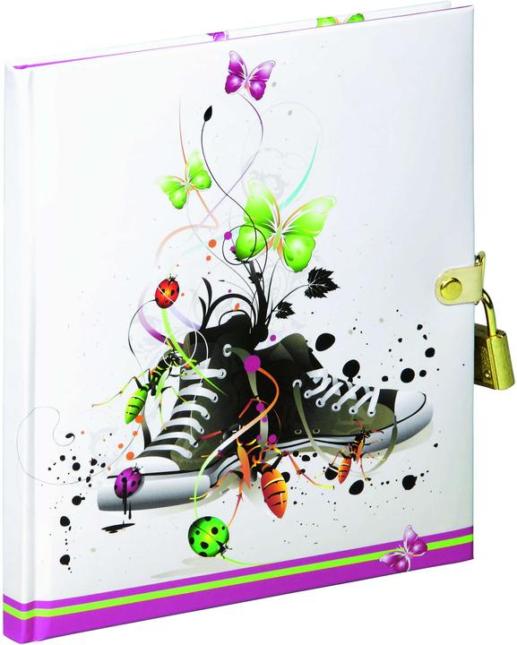 Produktbild Pagna Tagebuch Chucks mit Schloss (Blanko, Harter Einband)