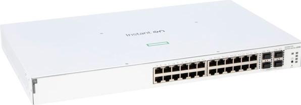 Actual product image HPE Aruba Instant On 1930 PoE 4SFP/SFP+ Switch (28 ports)