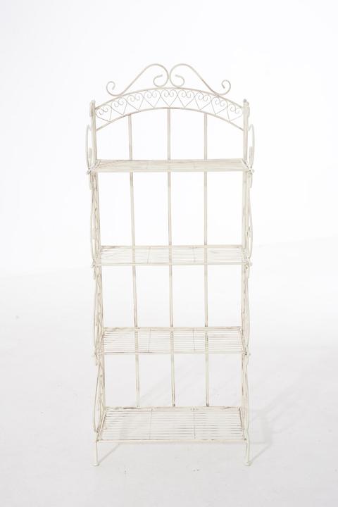 Immagine prodotto CLP Scaffale indipendente Antje, crema antico (61 x 33 x 153 cm)