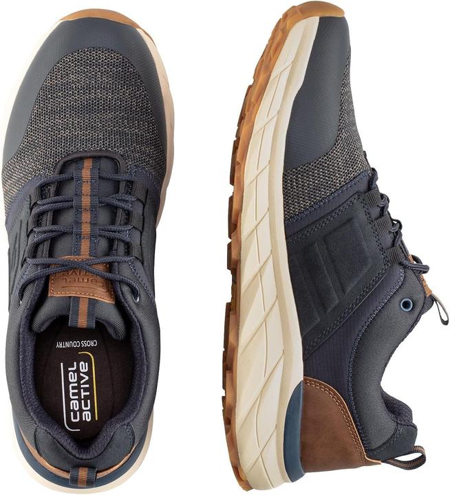 Image du produit Camel Active Sneaker crazy horse pu/textile NAVY/BRAUN (40)