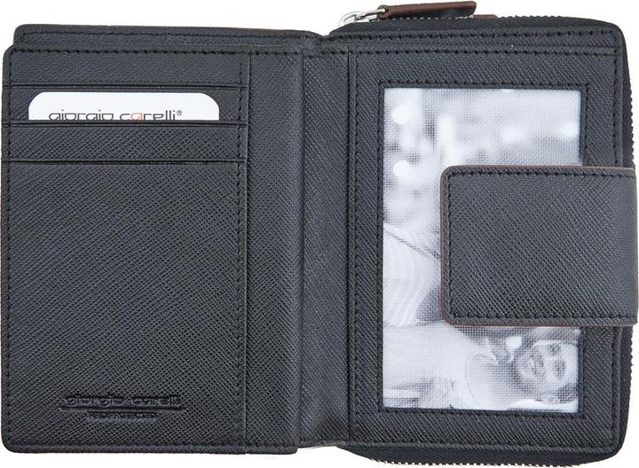 Image du produit Giorgio Carelli Portefeuille zippé pour femme, RFID, Soulbrace