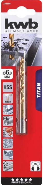 Actual product image kwb TITANHSSpiral drill (6 mm)