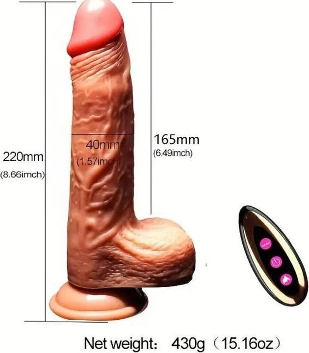 Actual product image Armony Rechargeable Vibrating Realistic Dildo