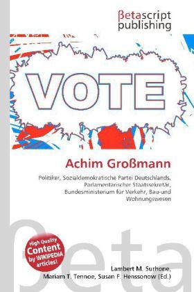 Produktbild Achim Grossmann (Deutsch, 2010)