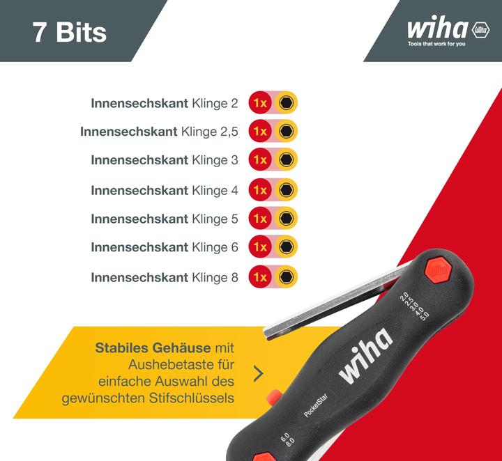 Actual product image Wiha PocketStar
